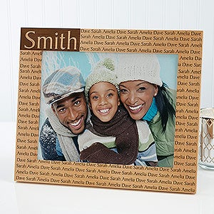 Family is Forever Personalized Picture Frame- 8 x 10