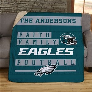 Officially Licensed NFL Philadelphia Eagles Retro Fleece Blanket