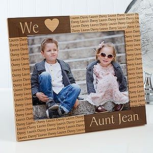 Our Loving Hearts Personalized Frame- 8 x 10