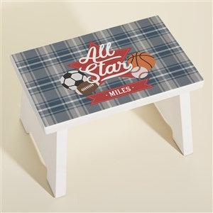 All Star Sports Personalized Kids Step Stool - 45272