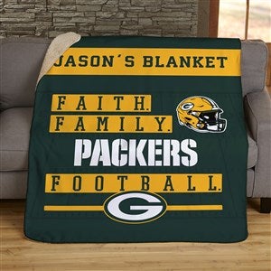 NFL Established Green Bay Packers 50x60 Lightweight Fleece Blanket