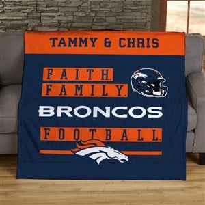 NFL Denver Broncos Fleece Fabric