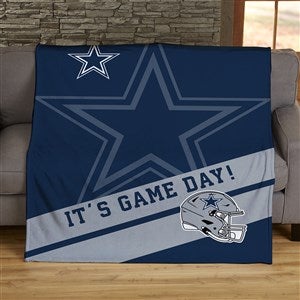 NFL Corner Logo Dallas Cowboys 50x60 Lightweight Fleece Blanket