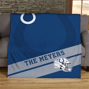 NFL Detroit Lions Helmet Personalized 60x80 Plush Fleece Blanket - - On Sale  Today!