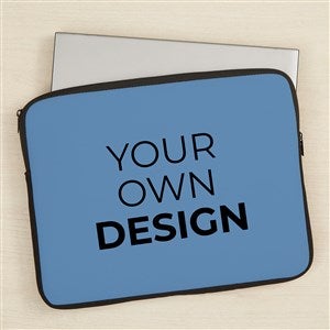 Design Your Own Personalized 15 Laptop Sleeve- Blue