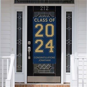 Collegiate Year Personalized Graduation Door Banner