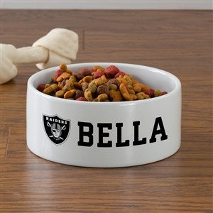 NFL Las Vegas Raiders Personalized Dog Bowl- Large