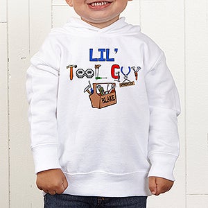 Lil Tool Guy Colored Toddler Sweatshirt