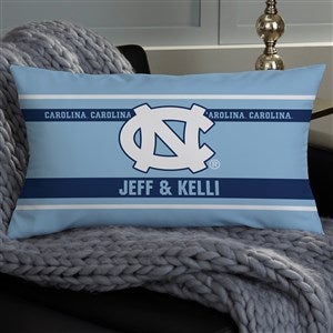 NCAA UNC Tarheels Classic Personalized Lumbar Throw Pillow