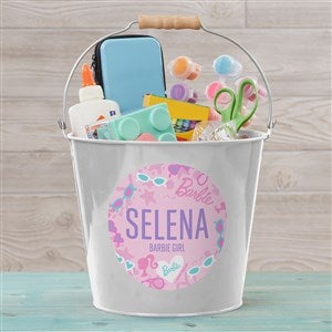 Barbie Sweet Vibes Personalized Large Treat Bucket - White