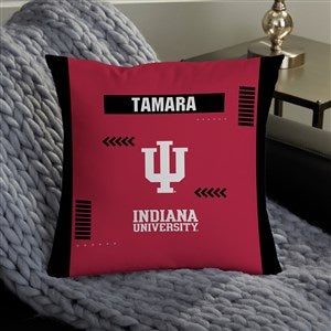 NCAA Indianna Hoosiers Classic Personalized 14 Throw Pillow