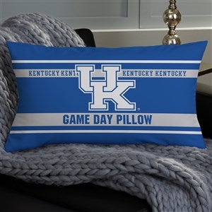 NCAA Kentucky Wildcats Classic Personalized Lumbar Throw Pillow