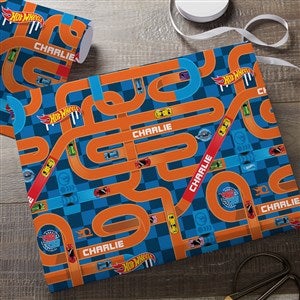 Hot Wheels? Personalized Wrapping Paper Roll - 18ft Roll