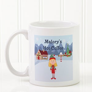 Family Character Personalized Coffee Mug 11 oz.- White