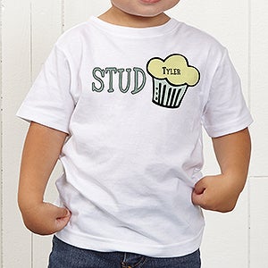 Stud Muffin Personalized Toddler T-Shirt