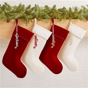 Personalized Acrylic Name Christmas Stocking Tag - 48330