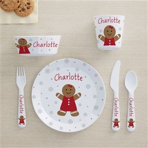 Christmas Characters Personalized Kids Dinnerware - 48780