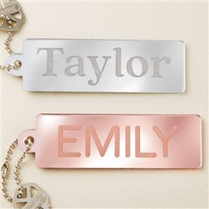 Classic Style Personalized Acrylic Keychain - 48847