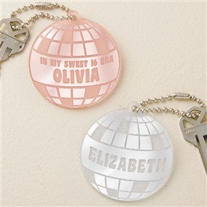 Disco Ball Personalized Acrylic Keychain - 48863