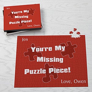 Missing Piece Personalized 500 Piece Puzzle