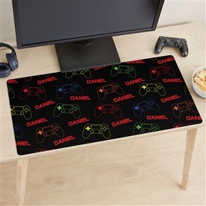 Neon Gaming Personalized Desk Mat - 49185