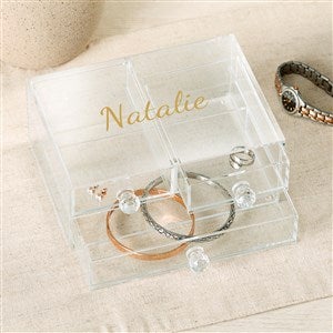 Classic Celebrations Personalized Acrylic Jewelry Box - 49523