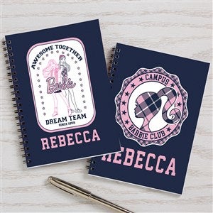 Barbie™ Varsity Collection Personalized Set of 2 Mini Notebooks - 49641