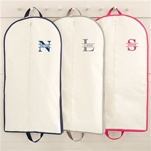 Lavish Last Name Embroidered Canvas Garment Bag  - 49761