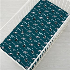 NFL Philadelphia Eagles Personalized Crib Sheet - 49865