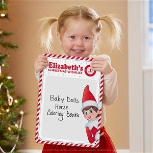 The Elf on the Shelf® Personalized Dry Erase Sign - 50109