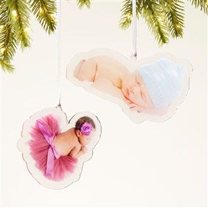 Baby Photo Acrylic Cutout Ornament - 50248