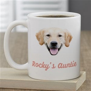 Pet Photo Face Cutout Personalized Coffee Mug - 50283