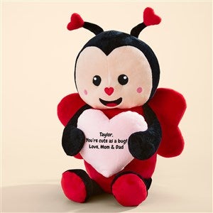 My Valentine Personalized Love Bug with Pink Heart - 50323