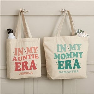 For Her Era Personalized Canvas Tote Bags - 50398