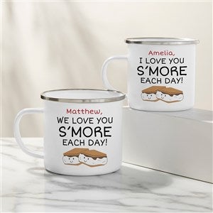 Love You S'more Personalized Enamel Mug - 50570