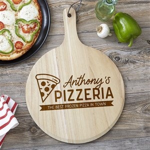 Pizzeria Personalized 3 Piece Wood Pizza Peel Gift Set - 50700