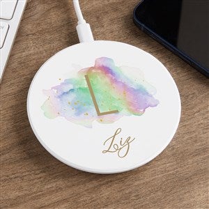 Birthstone Color Personalized Wireless Charging Pad  - 50794