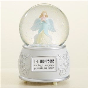 Inspirational Message Personalized Angel Snow Globe - 50911