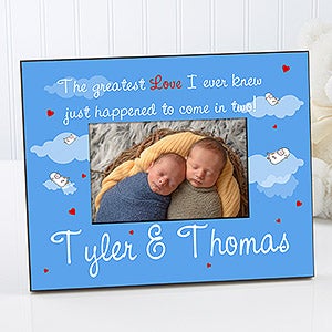 Personalized Twins Photo Frame   Greatest Love