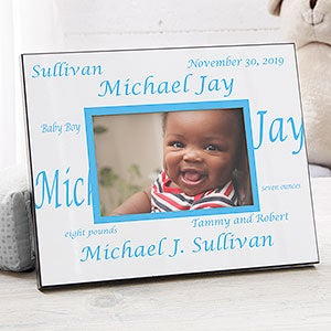 Personalized Baby Picture Frame - New Arrival - Border