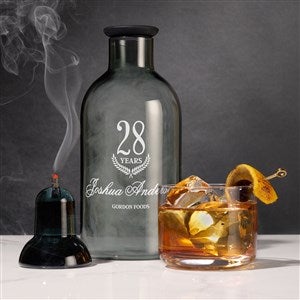 Custom Retirement Logo Smoked Cocktail Set by Viski® - 51249