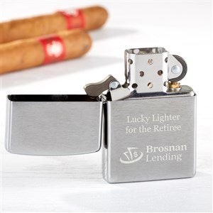 Custom Retirement Engraved Logo Custom Lighter - 51280