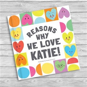 Reasons Why I Love You Personalized Book  - 51763D