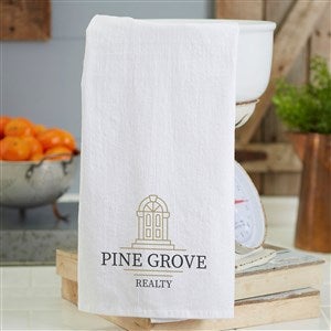 Real Estate Logo Flour Sack Towel - 51770