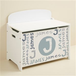 Youthful Name Personalized Kids Toy Box - 51820