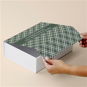 Custom Pattern Personalized Keepsake Memory Box - 51909