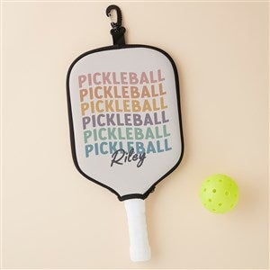 Pastel Pickleball Personalized Pickleball Paddle Cover - 51980