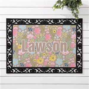 Spring Bloom Personalized Doormats - 52382