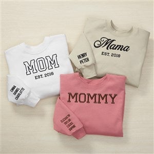 Athletic Mom Embroidered Hanes® Adult Sweatshirt - 52616