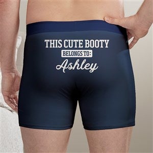 This...Belongs To Personalized Back Boxer Shorts - 52891